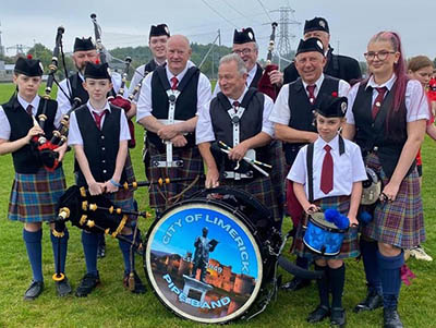 photo of City of Limerick Pipe Band